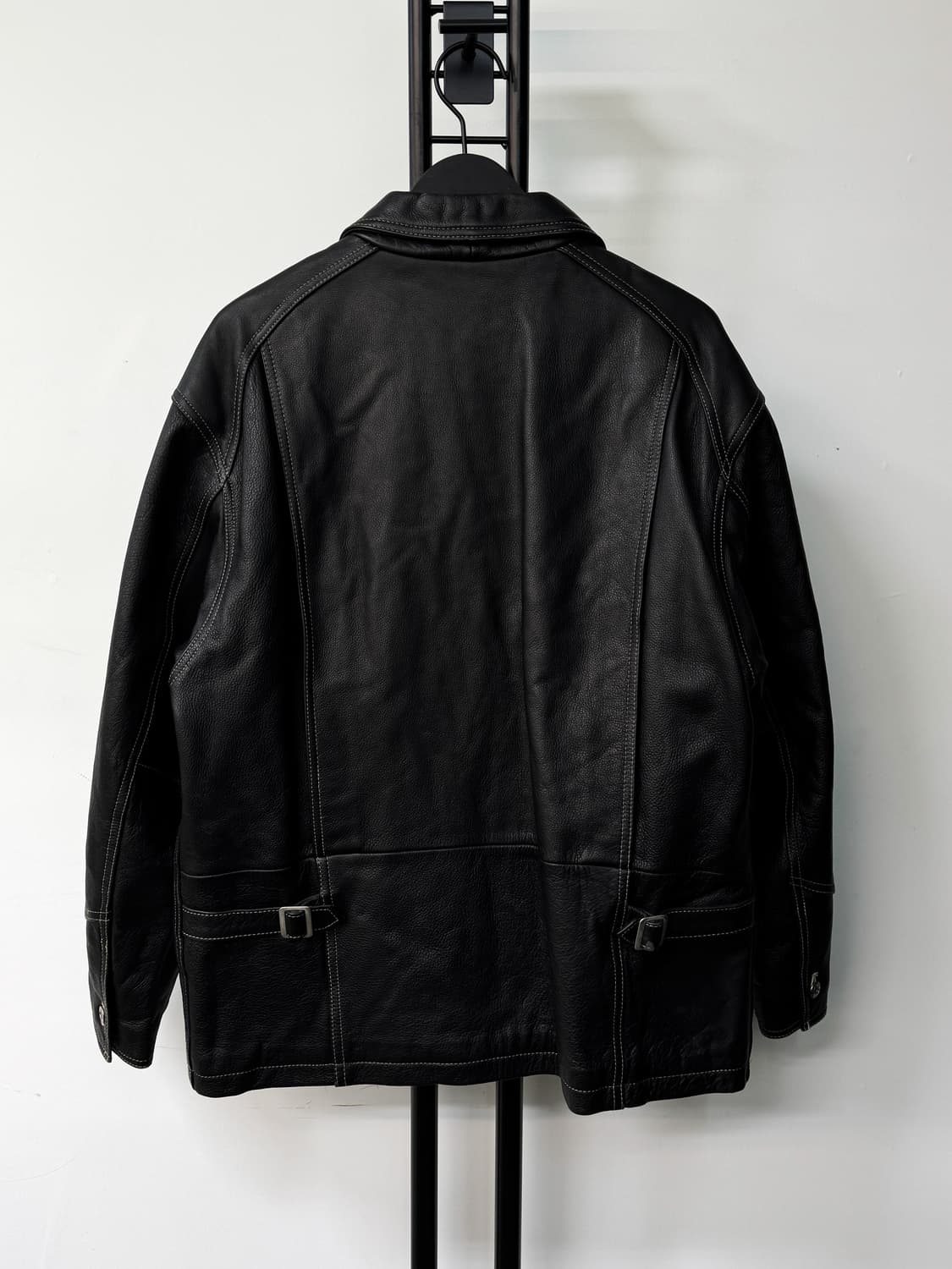 Sieg 카우하이드 레더 자켓 상품이미지3