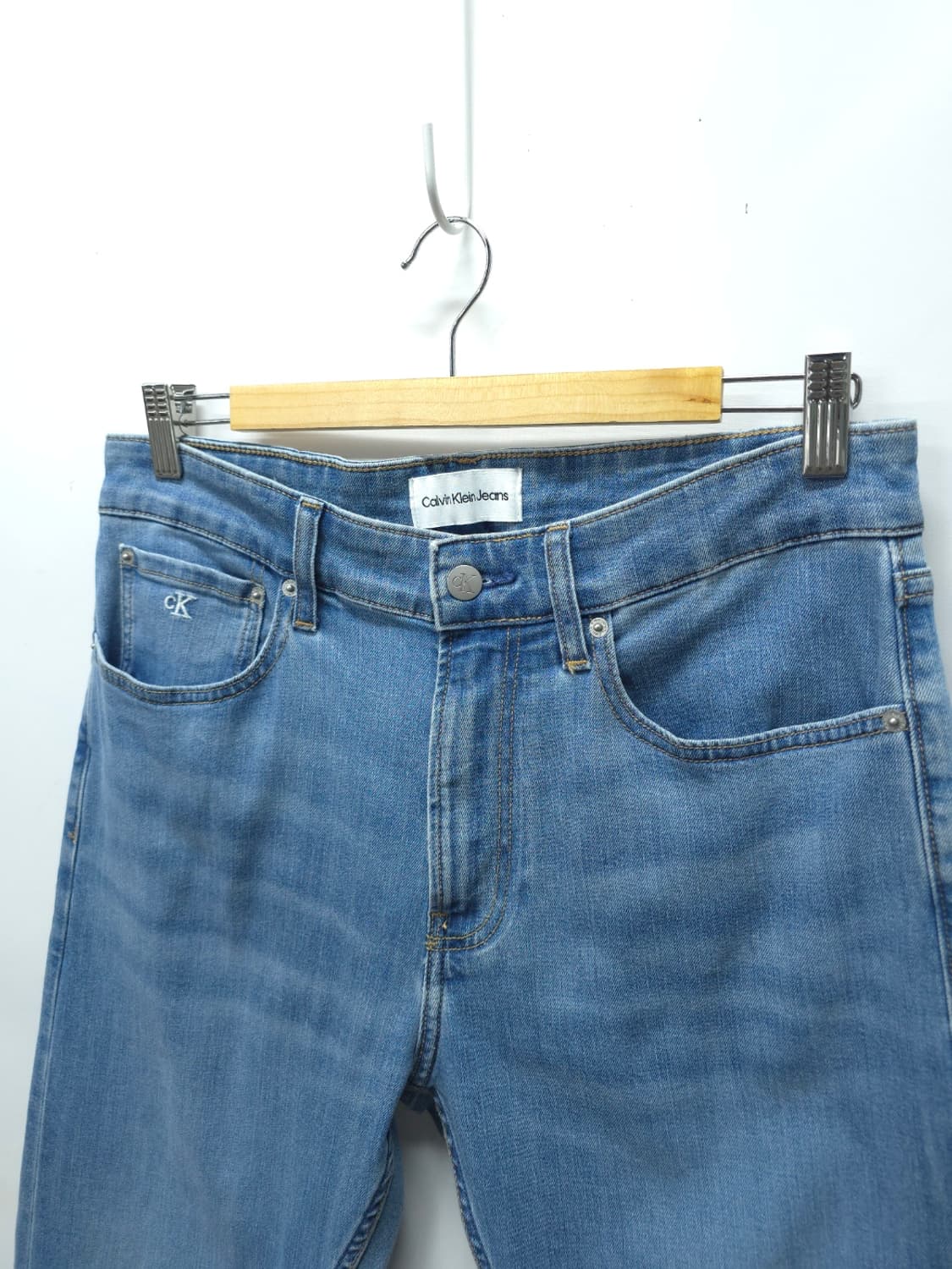 캘빈클라인(CK) 스트레이트 연청 청바지 (32) 상품이미지2