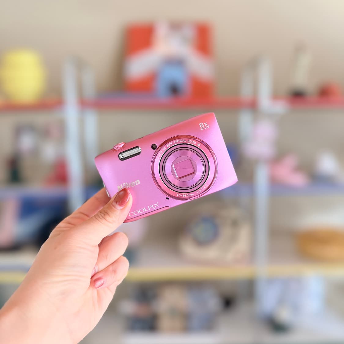 ✨에스파 픽 미품 풀박스✨ 니콘 쿨픽스 S3600 캔디핑크 🍭 상품이미지8