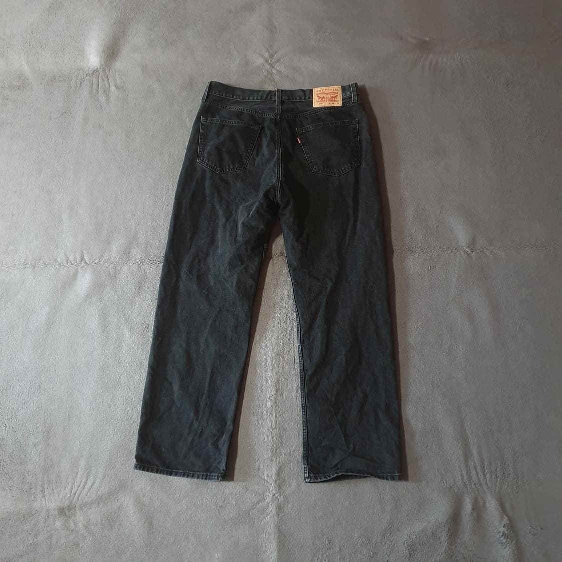 빈티지 리바이스 565 블랙진 데님 팬츠 W34 L32 상품이미지1