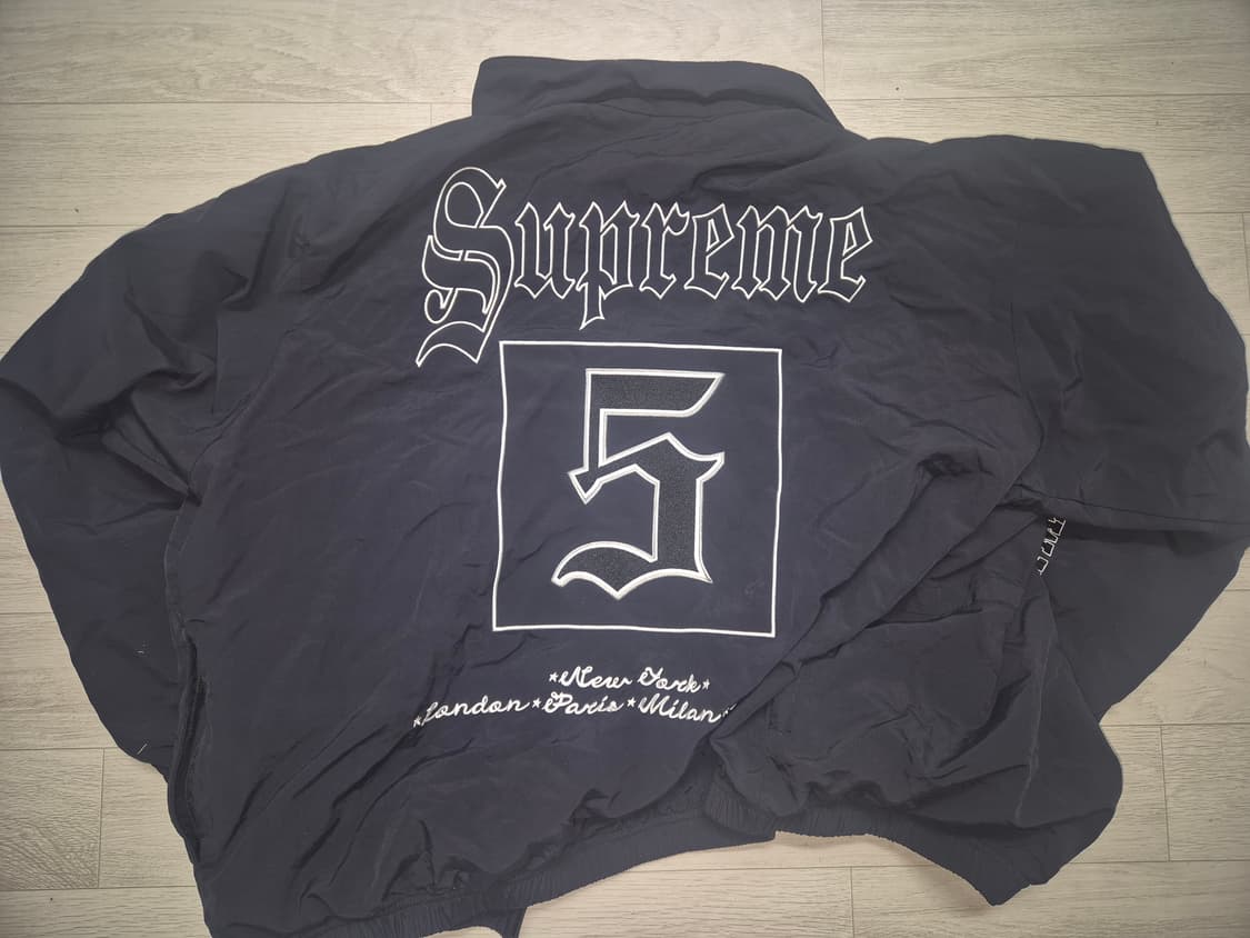 슈프림 올드잉글리쉬 트랙자켓 m사이즈  상품이미지2