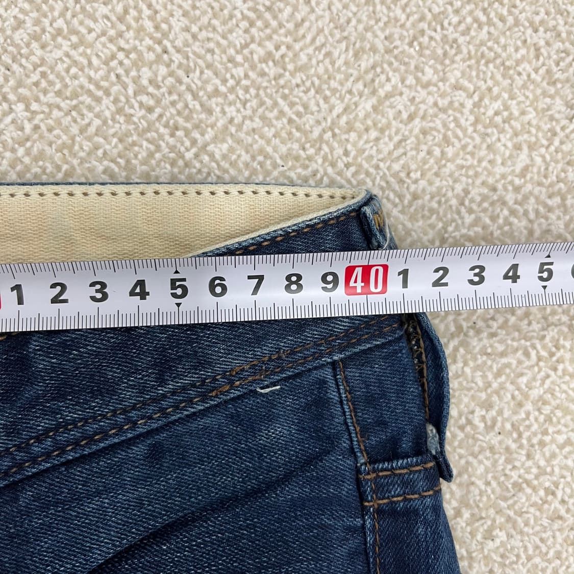 [32] 리바이스 504 스트레이트핏 데님 청바지 0120M1 상품이미지6