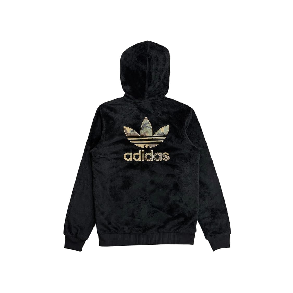 아디다스 카모 파이어버드 져지 빅로고 후리스 후드집업 95 m 상품이미지1