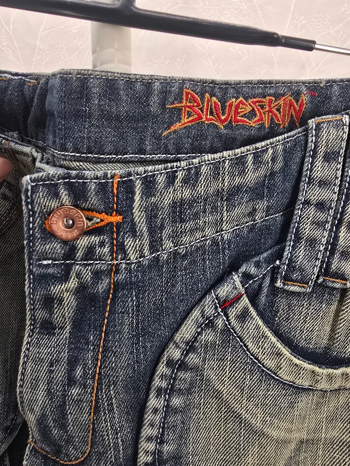 BLUESKIN Y2K 워크웨어 데님 팬츠 남녀공용 상품이미지5