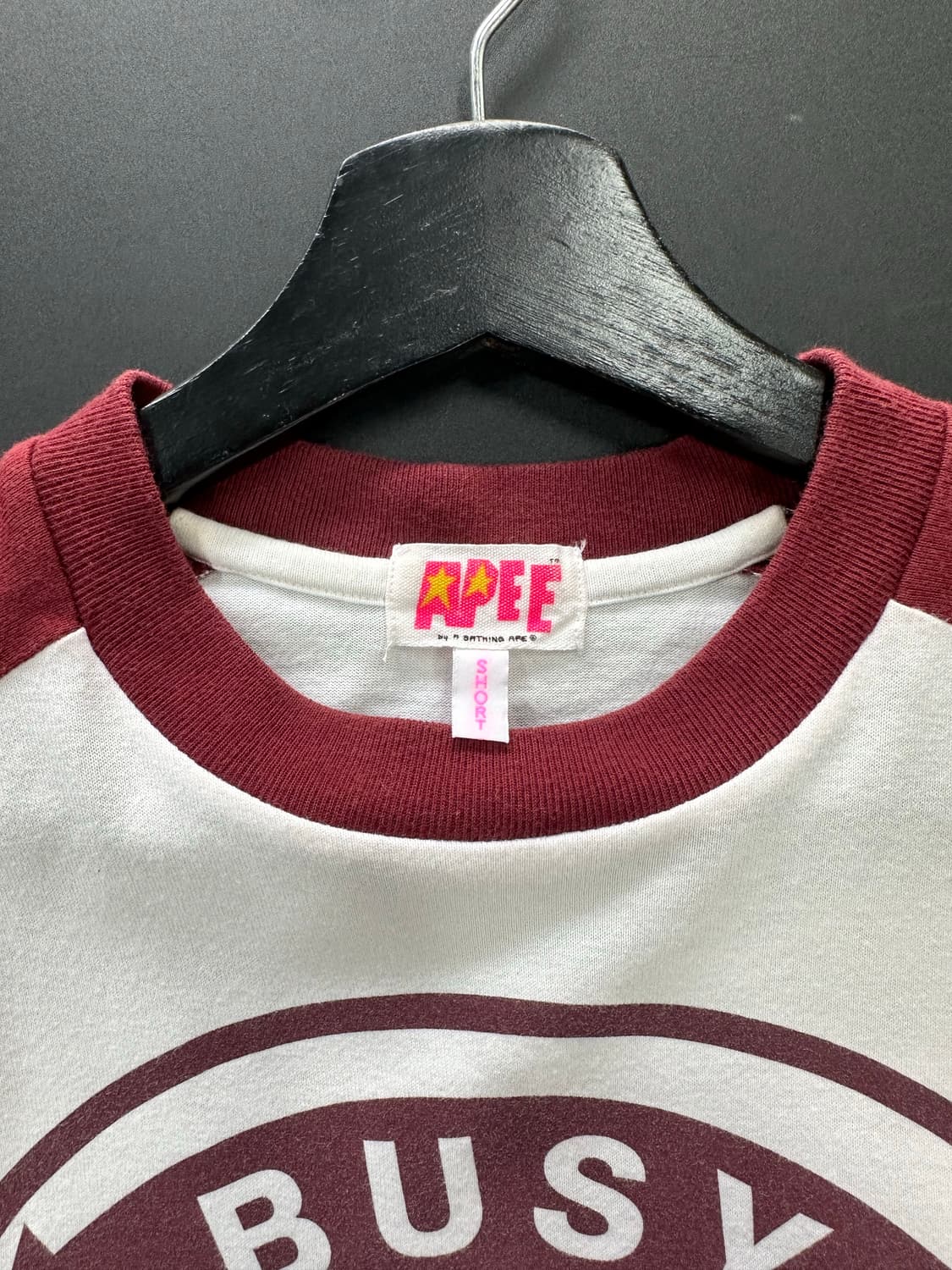 베이프 APEE 비지웍스 래글런 반팔티 상품이미지6