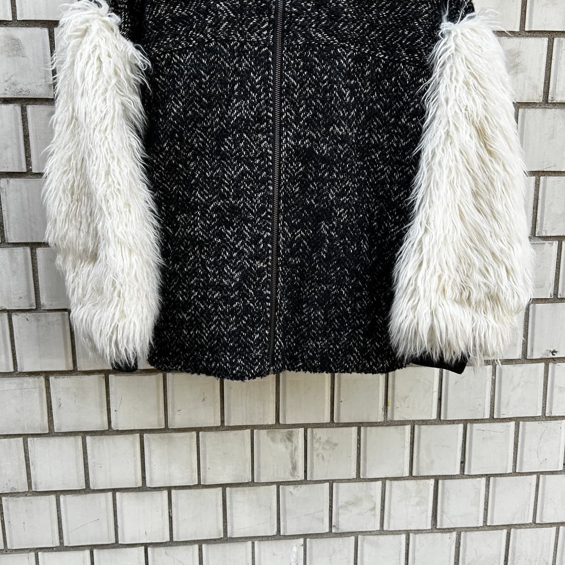 ROSEBUD 퍼 도킹 봄버자켓 상품이미지3