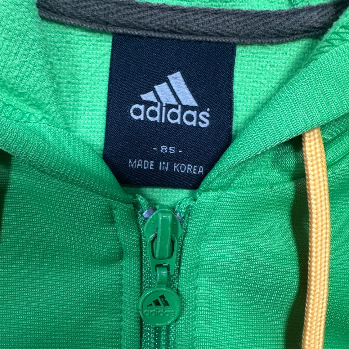 ✨ (바배) 아디다스 그린 파이핑 후드 트랙탑 져지 상품이미지5
