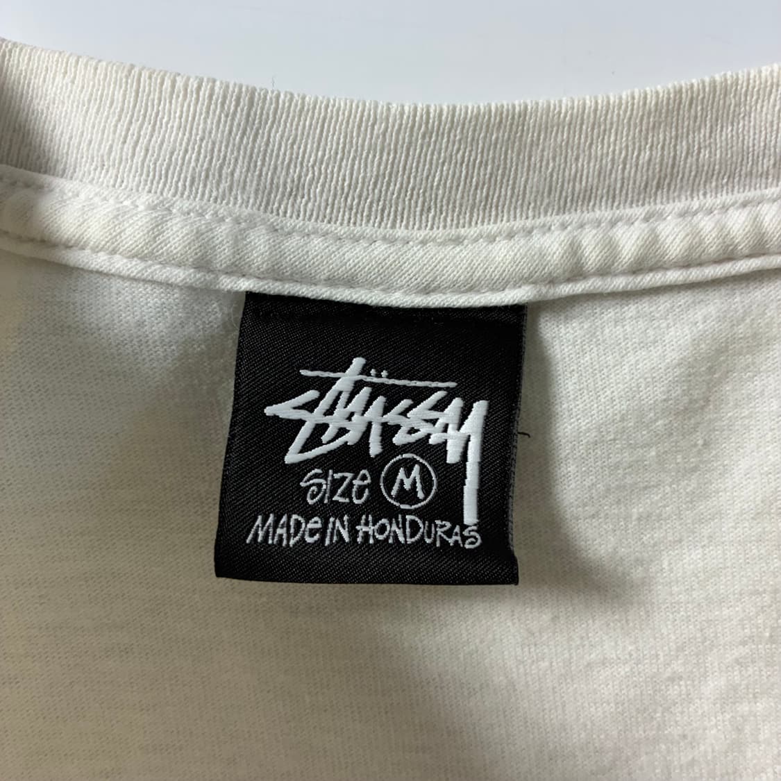 Stussy  스투시 플립 화이트 반팔 티셔츠  상품이미지6