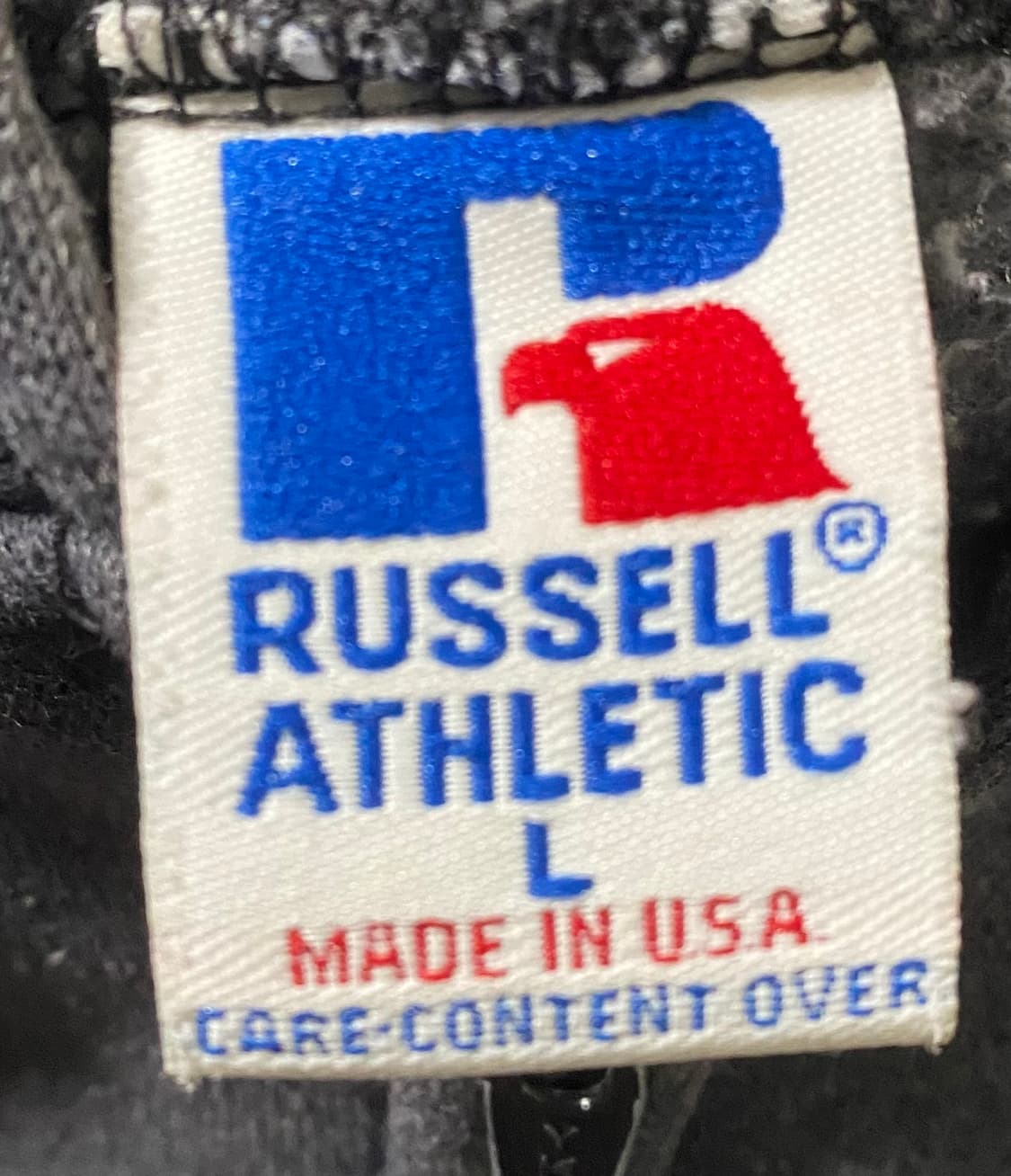[L] 90s 러셀 후드집업 다크그레이 USA 상품이미지3