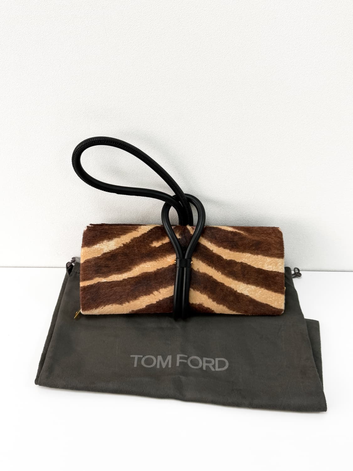 Tom Ford Zebra Ponyhair Evening Bag 상품이미지1