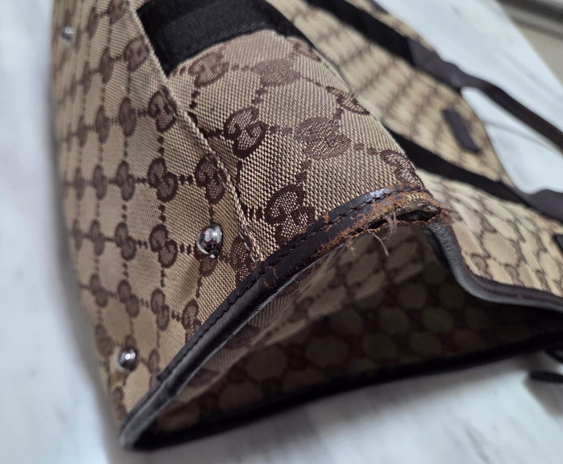 구찌 자가드 캔버스 토트백(공용) 상품이미지5