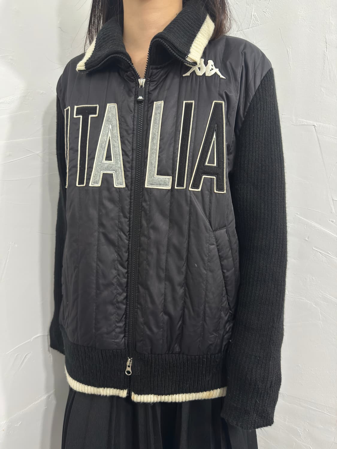 kappa italia knit detail twoway jacket 상품이미지6
