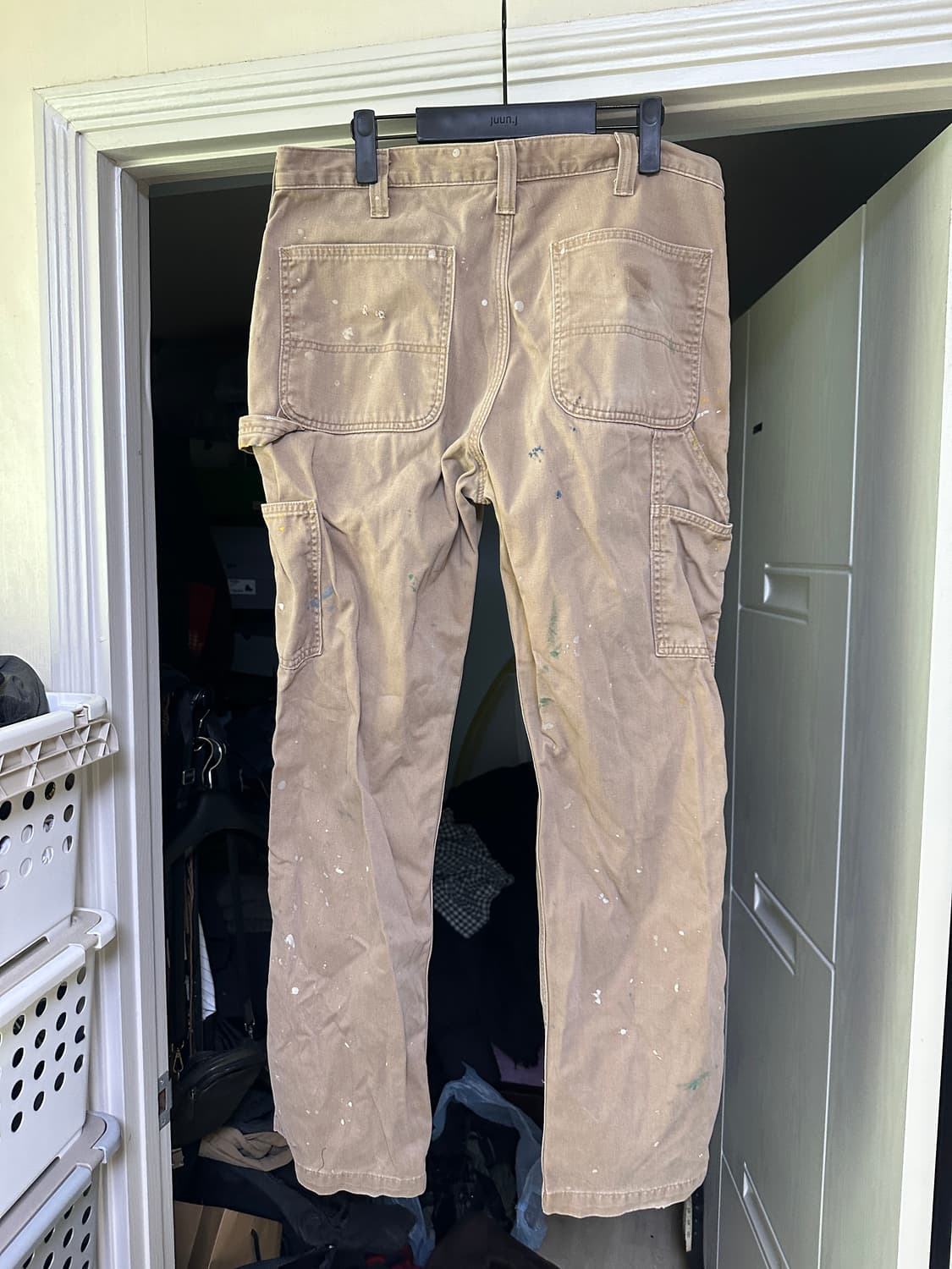 [34X32] 칼하트 B324 DKH 싱글니 카펜터 팬츠 상품이미지3