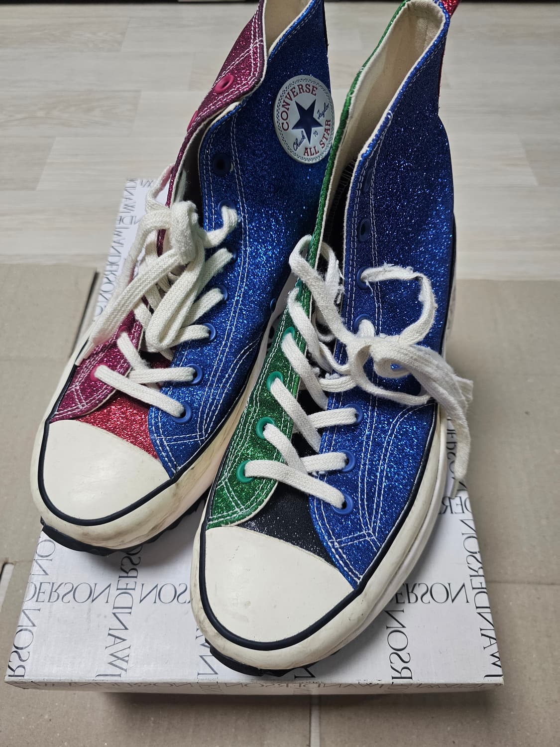 290 jw앤더슨 런스타 하이크 글리터 상품이미지1