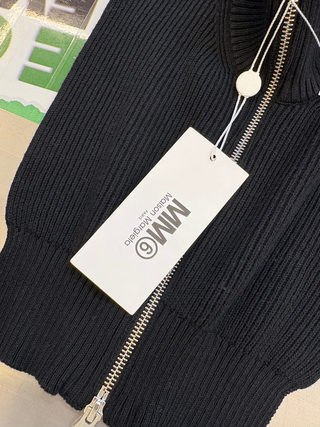 엠엠식스 립 하프집 니트 워머 상품이미지6