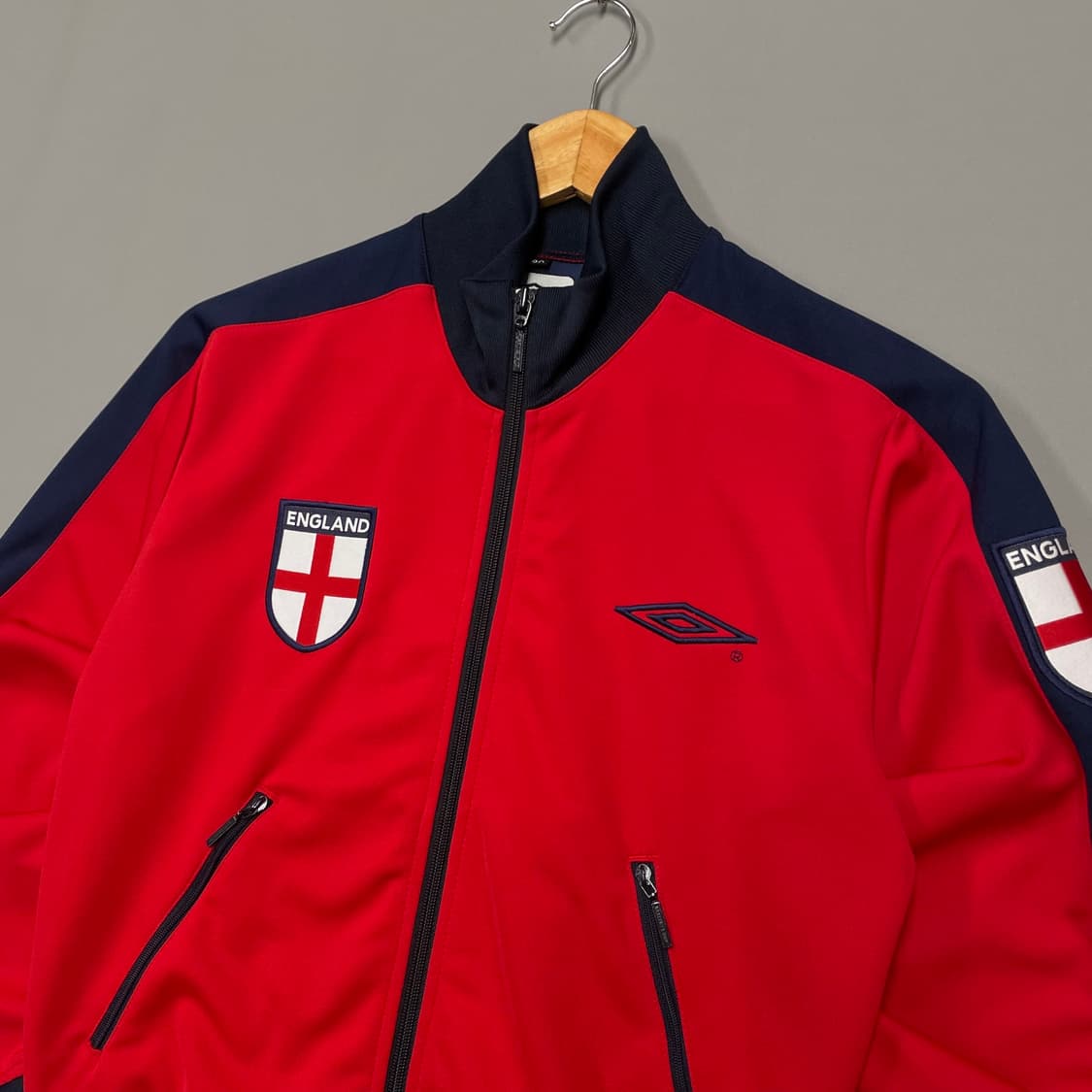 엄브로 잉글랜드 크롭 져지 남빨 90 [041504] 상품이미지3