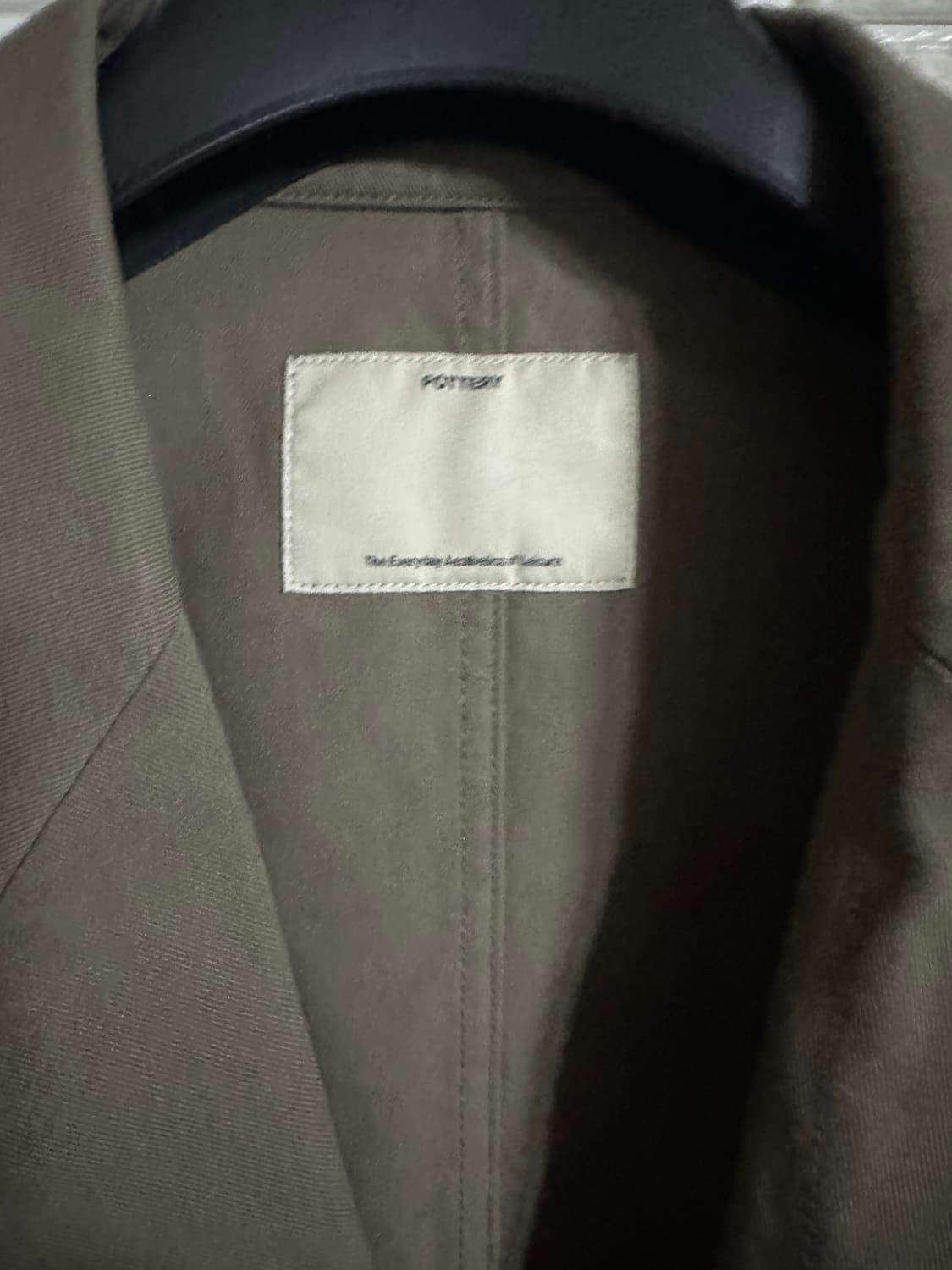 새상품) 포터리 워시드 스포츠 자켓 라이트카키 4사이즈 상품이미지5