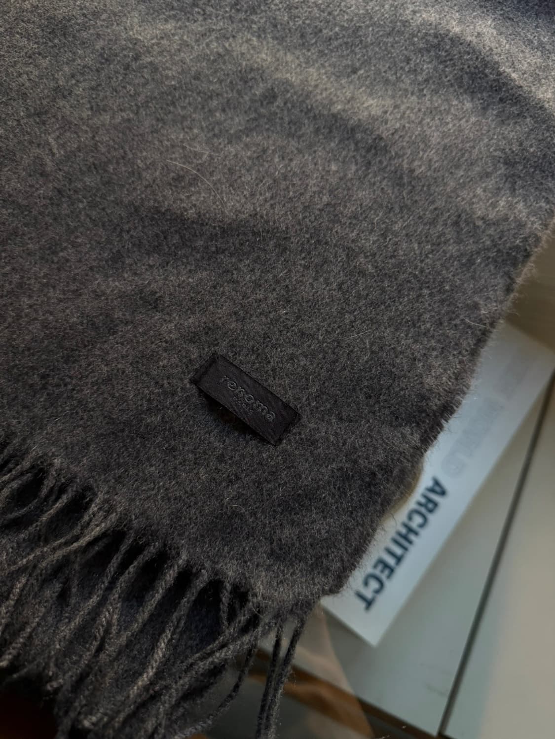 레노마 캐시미어 머플러 상품이미지9