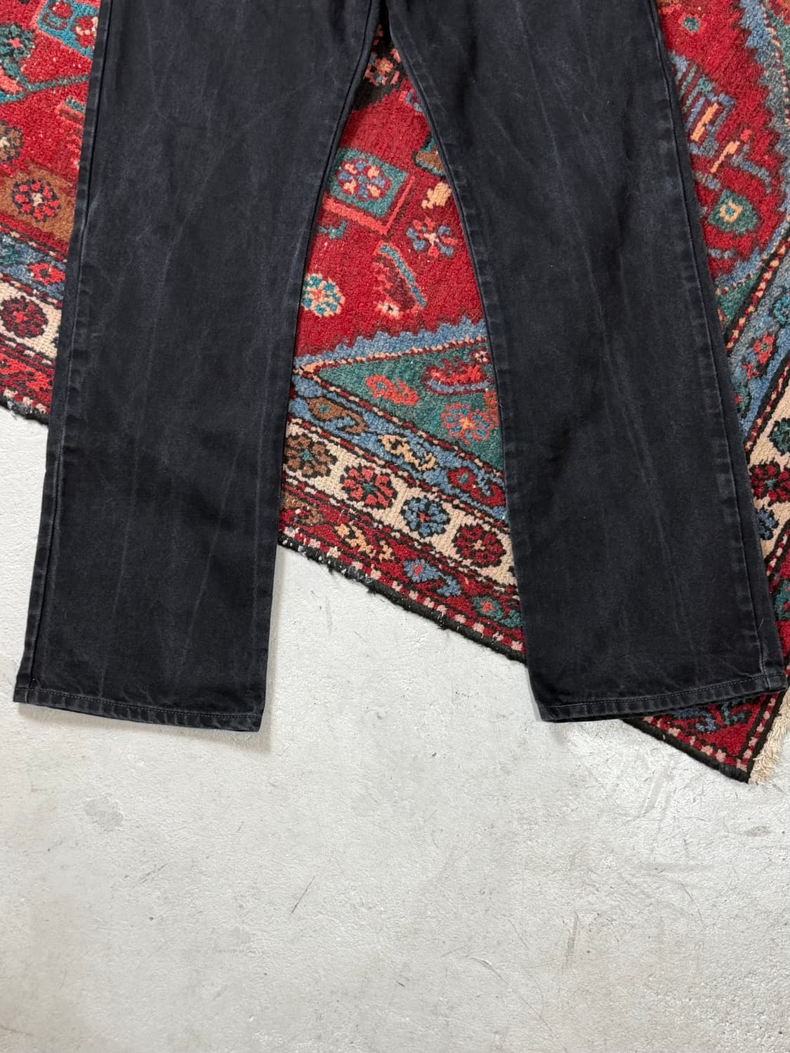 00's 리바이스 517 블랙 부츠컷 플레어진 상품이미지8