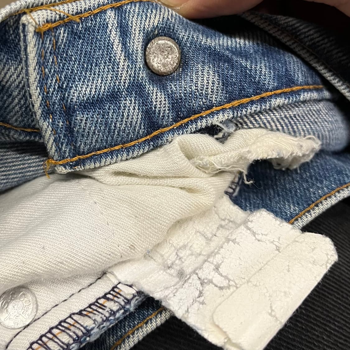 90s 리바이스 데님 팬츠 (35”) 상품이미지7