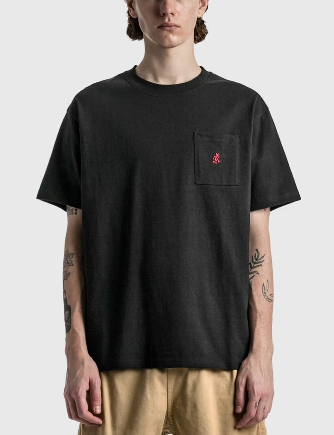 그라미치 원 포인트 자수 로고 반팔 티셔츠 PN8576 상품이미지2