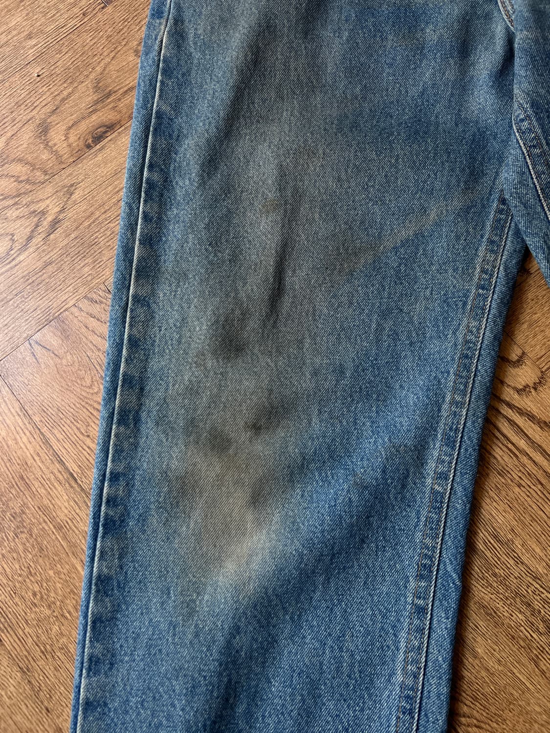 [36]칼하트 USA 더티워싱 워크 데님 팬츠 상품이미지4