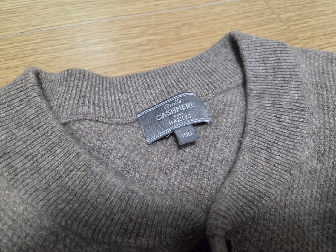 헤지스 헨리넥 풀오버 캐시미어 100 니트 상품이미지4
