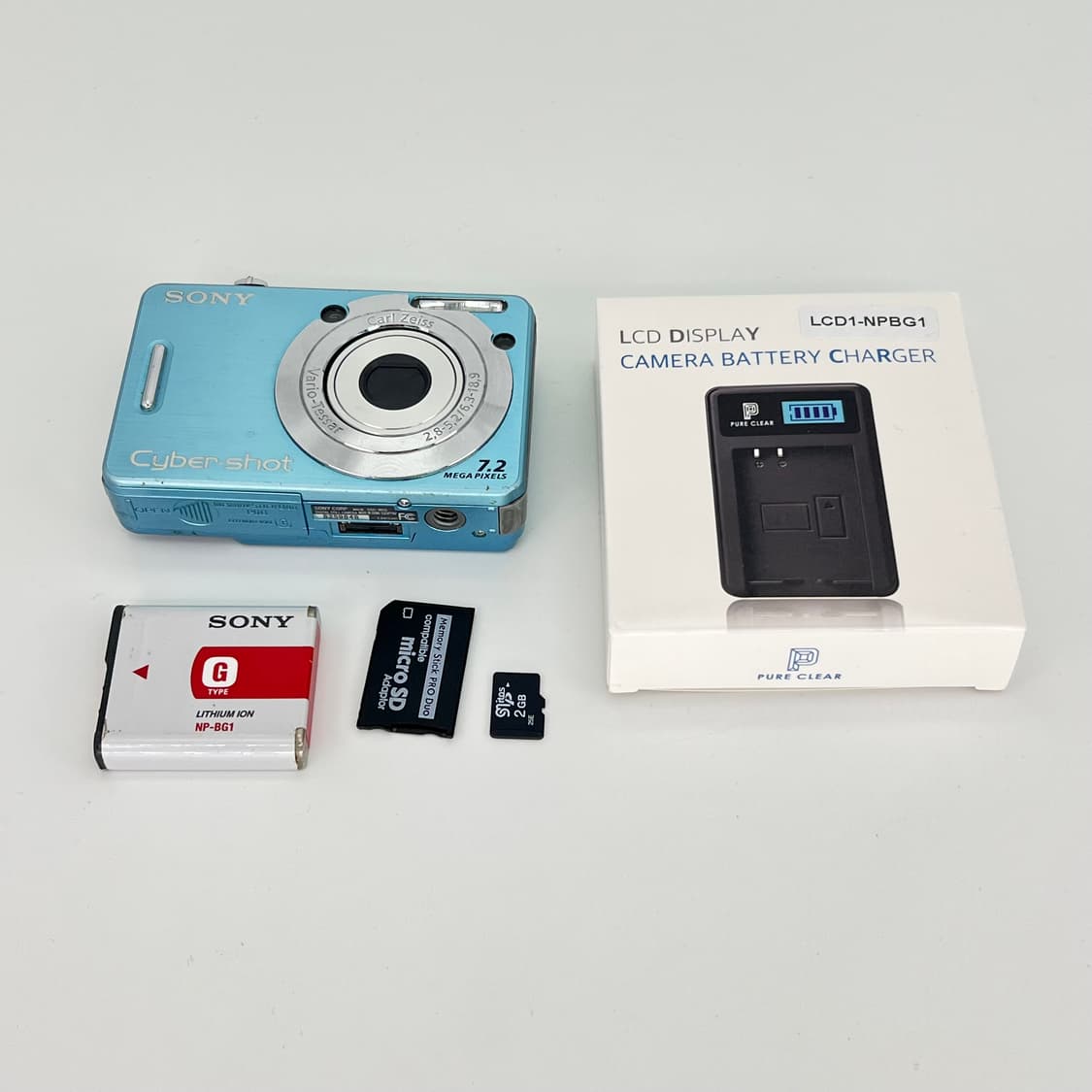 소니 사이버샷 Sony Cyber-shot DSC-W55 블루 상품이미지10