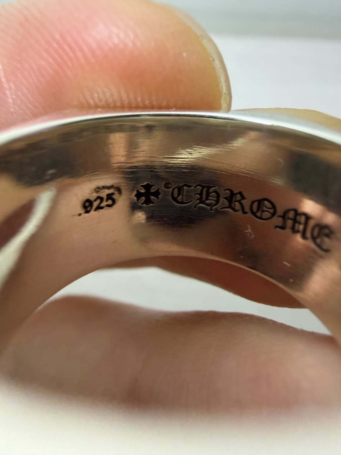 [us7.5] 크롬하츠 대거 펜타곤 링 상품이미지3