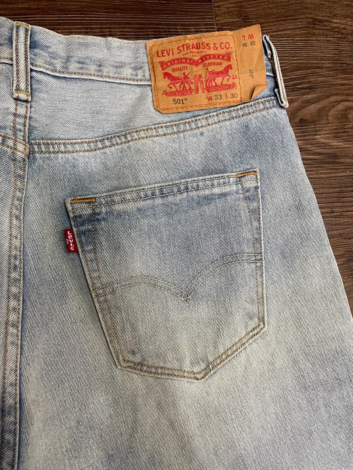 리바이스 501 데님 팬츠 상품이미지10