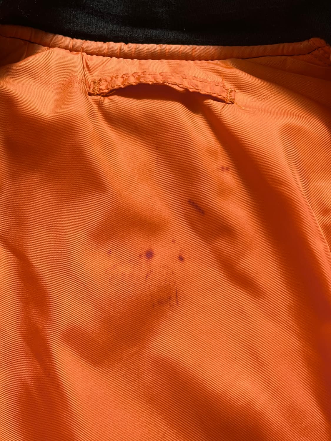 90s USA 알파 MA-1 플라이트 자켓 항공점퍼 상품이미지6