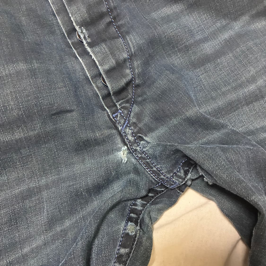 디젤 더블 백포켓 워싱 슬림진 상품이미지8