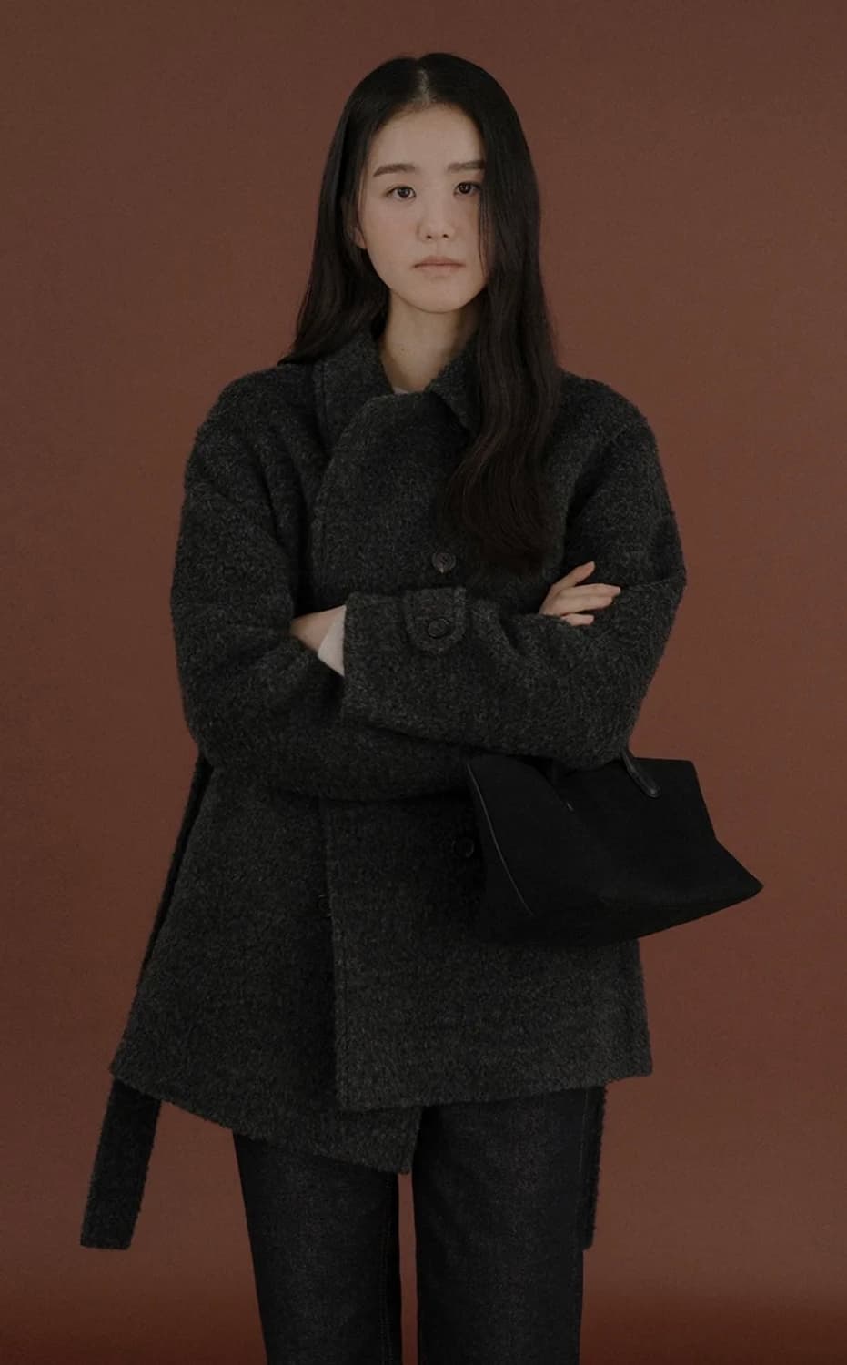 베뉴엣 BENUET 밀라노 코트 차콜 상품이미지4