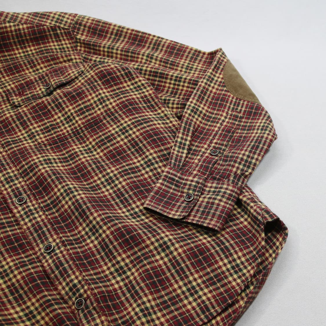 (착용컷) THE SCOTCH HOUSE 클래식 체크 셔츠 (남성용 M) 상품이미지6