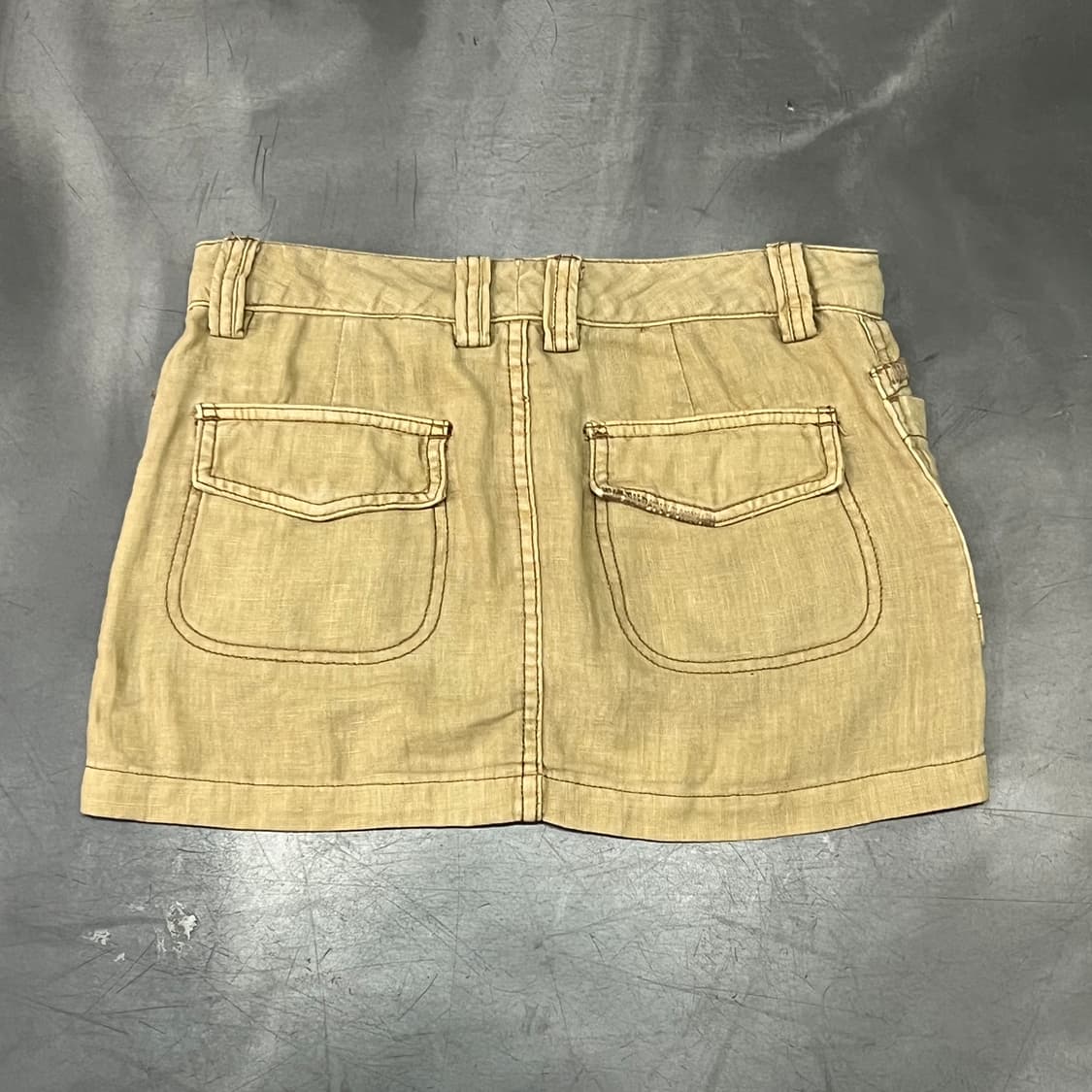  폴로 진스 린넨 미니 스커트 y16116 상품이미지2