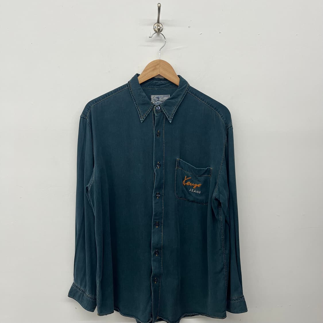 KENZO JEANS 겐조 셔츠 데님 블루 남m 상품이미지1