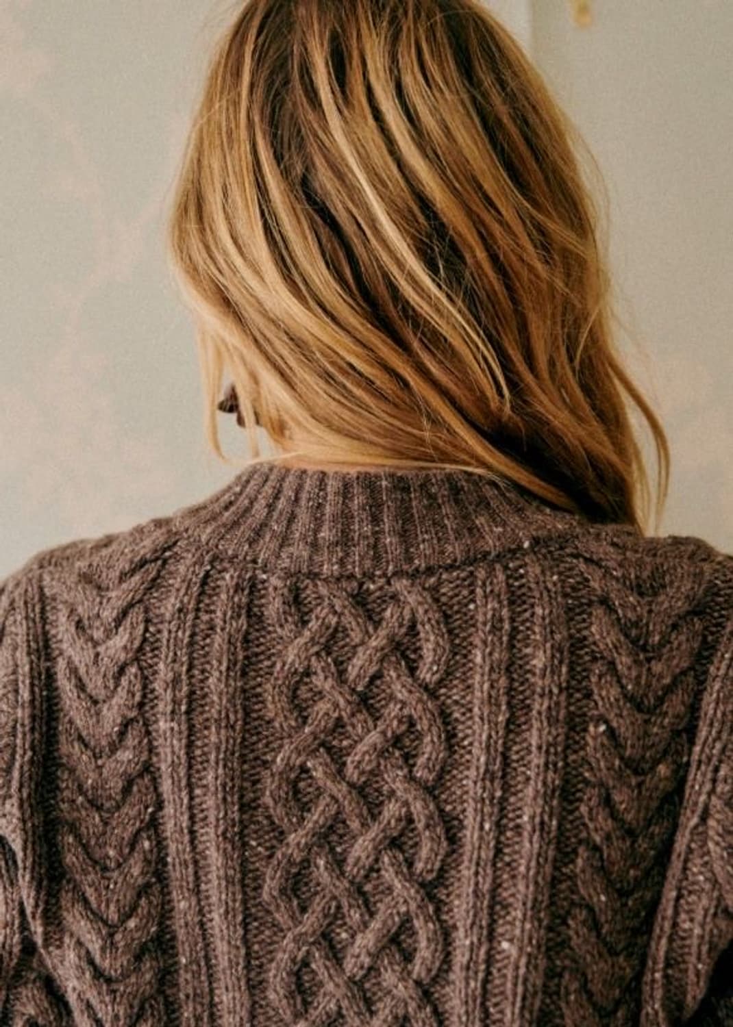 빈티지울100 니트 청키하고벌키한니트 상품이미지9