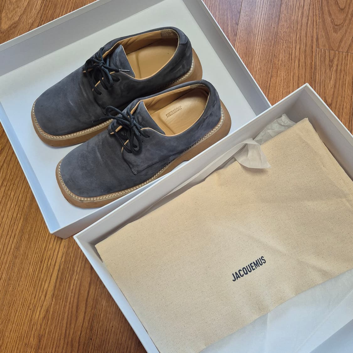 자크뮈스 / 누벅 더비 다크 그레이 / 42 상품이미지4