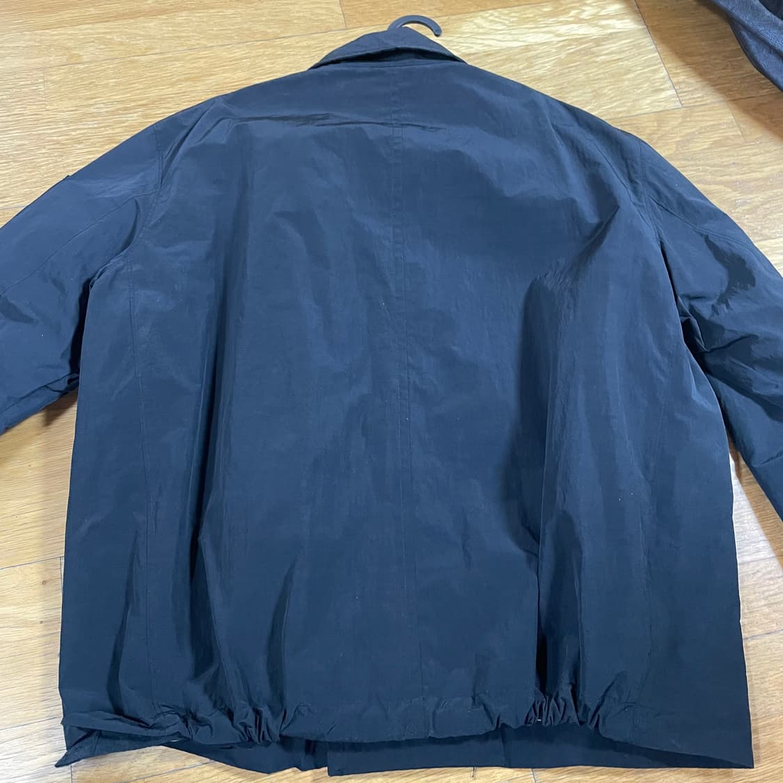 비헤비어 자켓 더블 코트 야상 m 네이비 상품이미지5