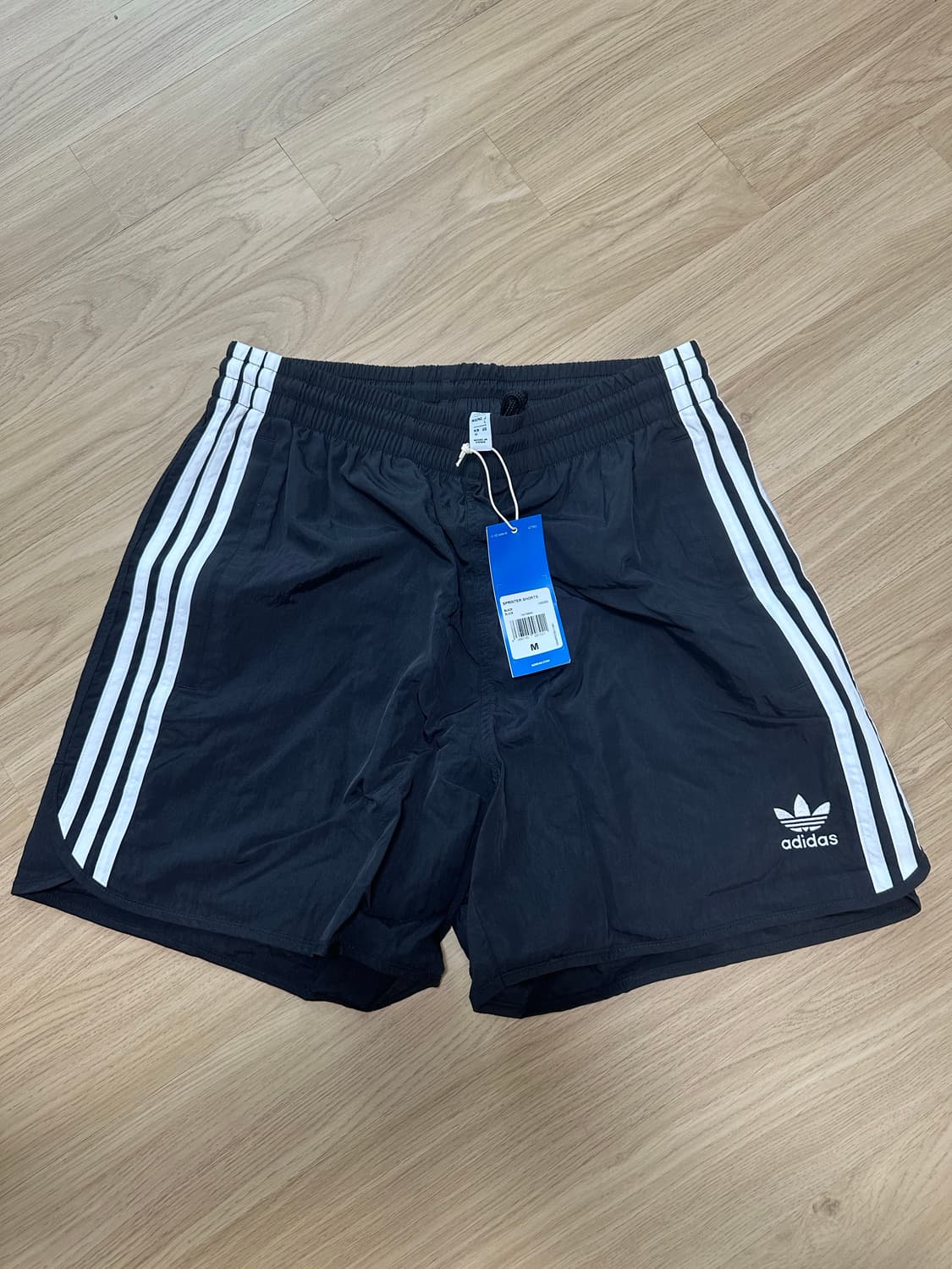 아디다스 스프린터 쇼츠 반바지 블랙 M 사이즈 새제품 런닝 상품이미지1