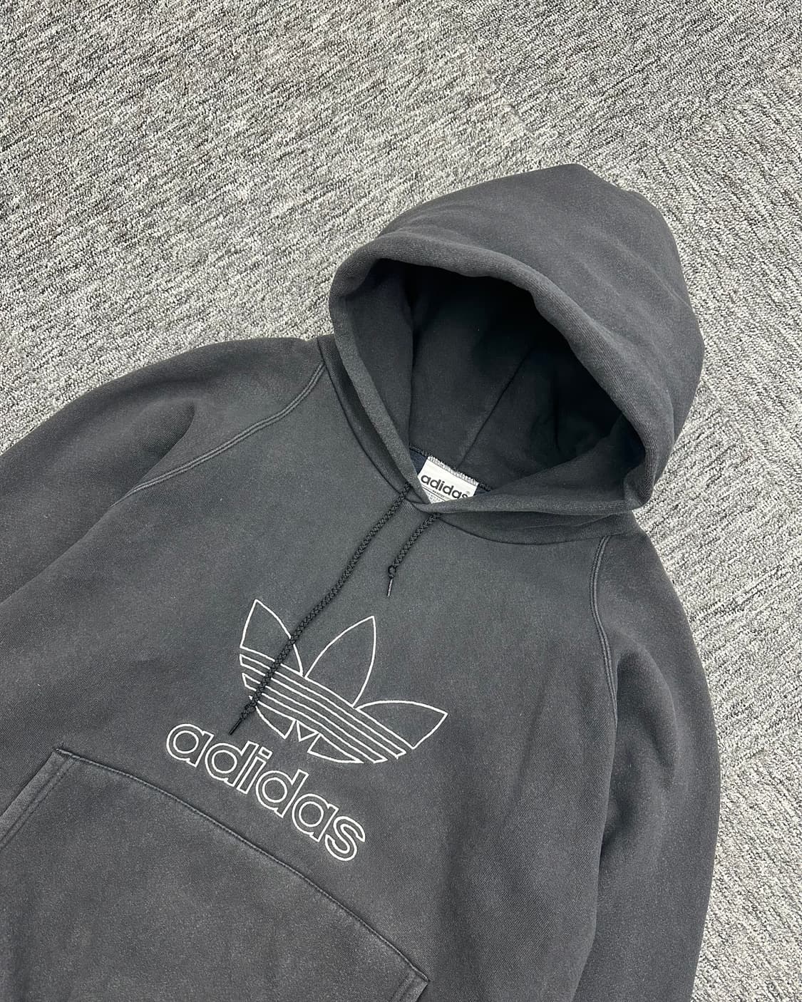 (M)90'S 아디다스 USA 후드-M1246 상품이미지3