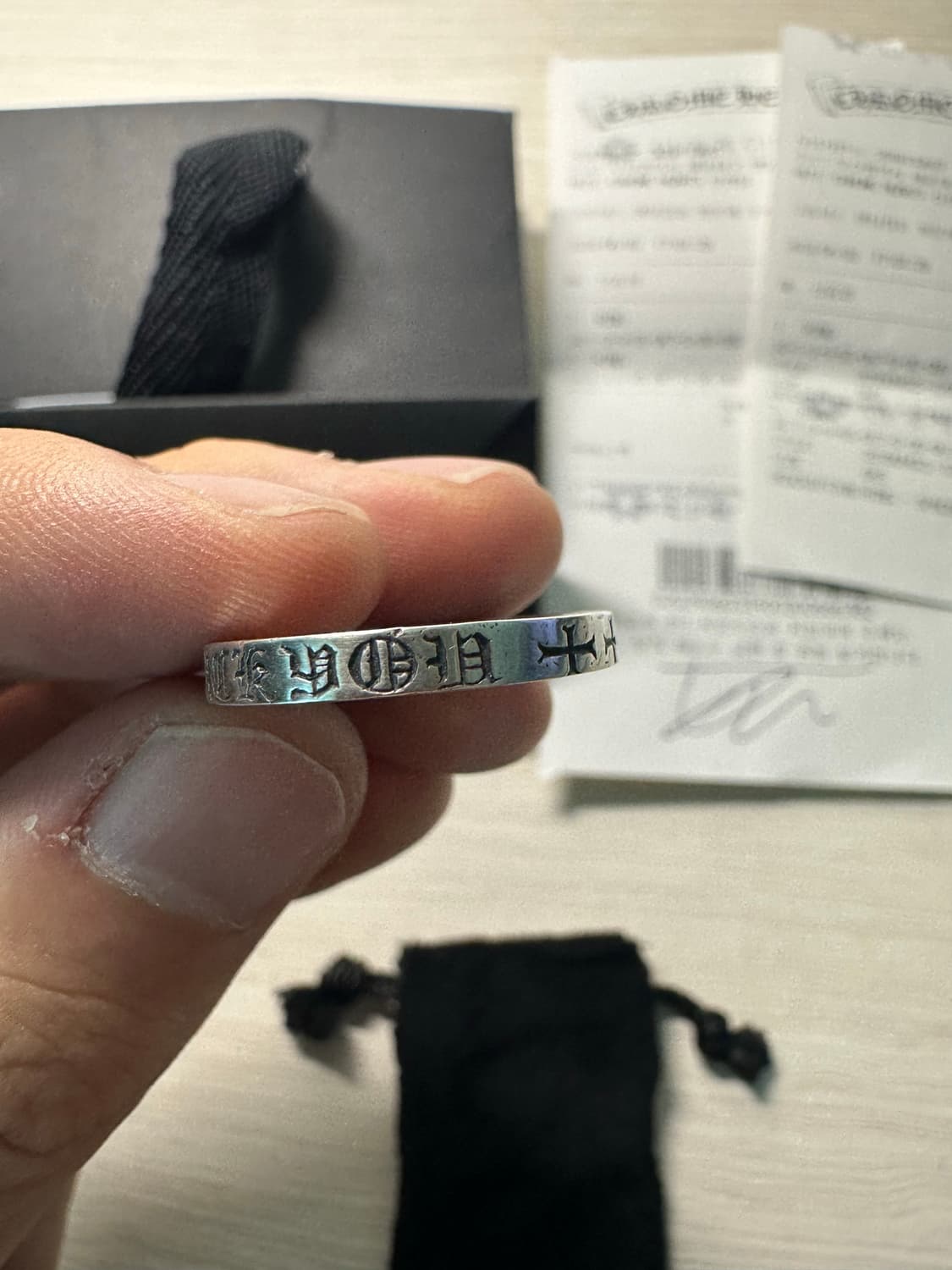 [5.5] 크롬하츠 퍽유링 3mm 3미리 스페이서링 상품이미지5