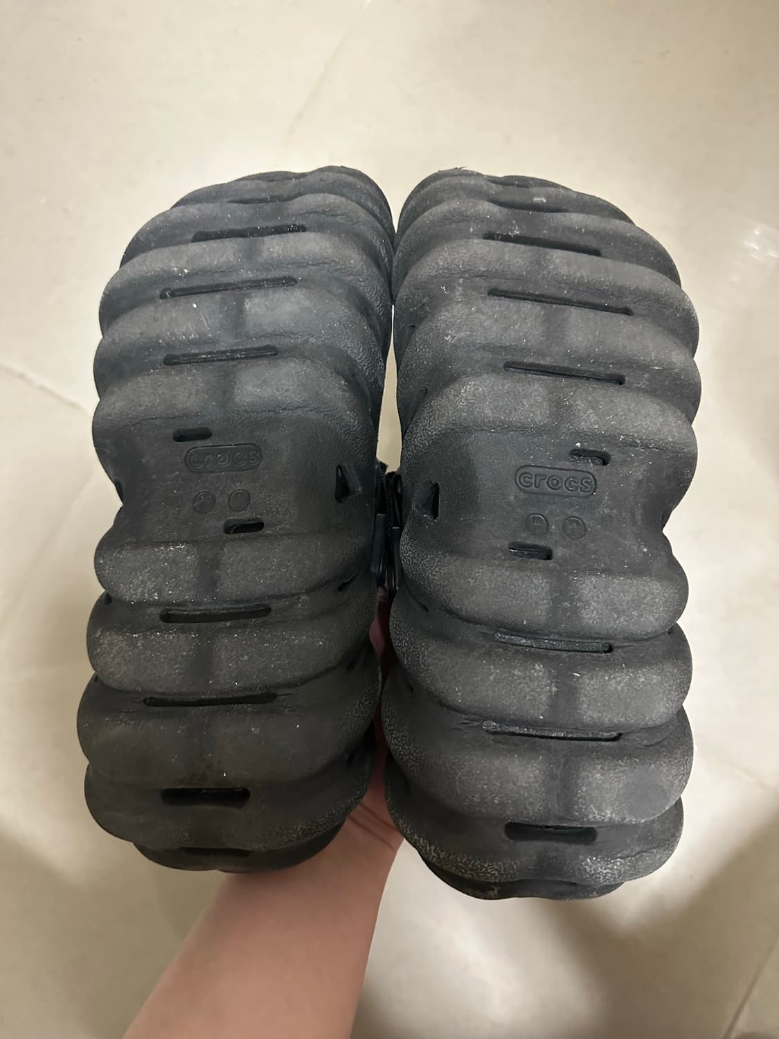 [250]에코 크록스 블랙 상품이미지3