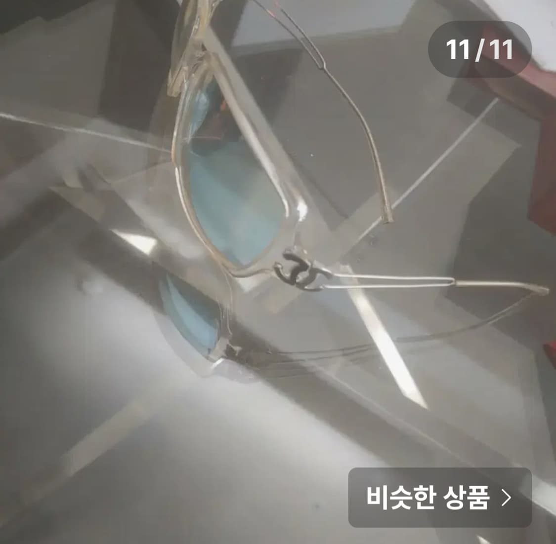 특가!정품샤넬 자선차단되는 선글라스겸안경 일본구매 (남녀공용)✨ 상품이미지3