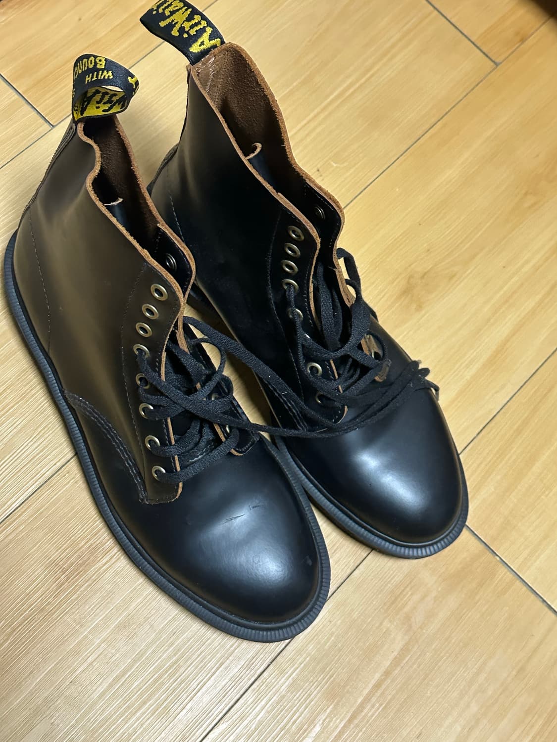 닥터마틴 1460 파스칼 부츠 올 블랙 275-280/43 워커 상품이미지2