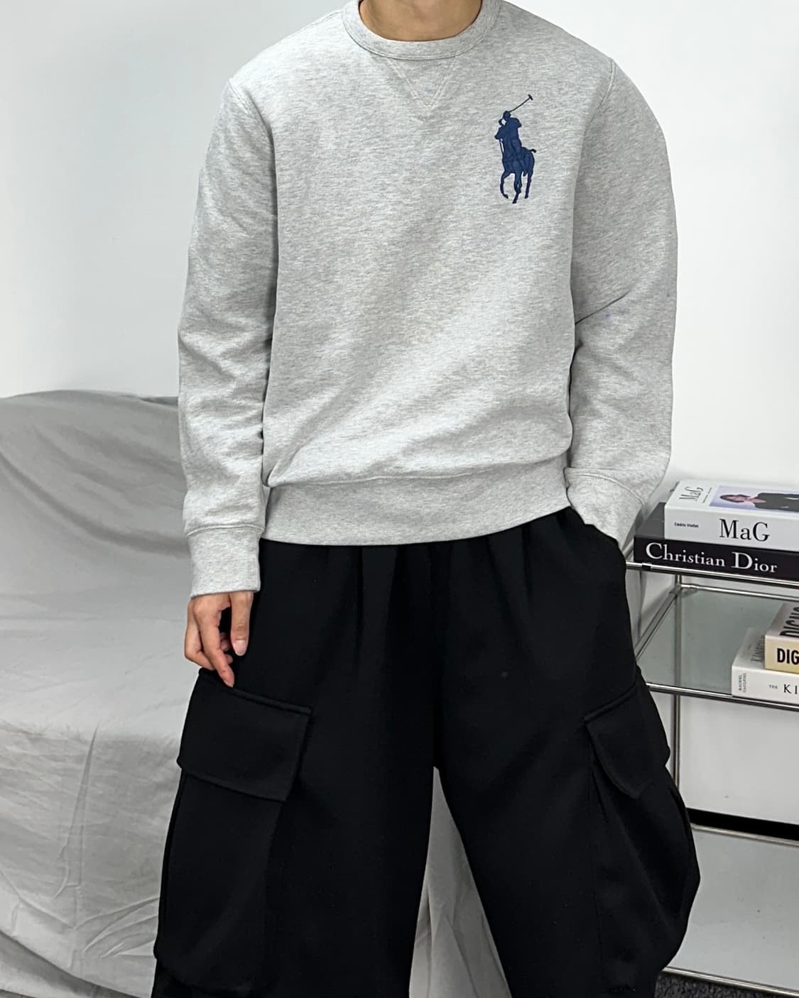 폴로 랄프로렌 빅포니 맨투맨 M 상품이미지2