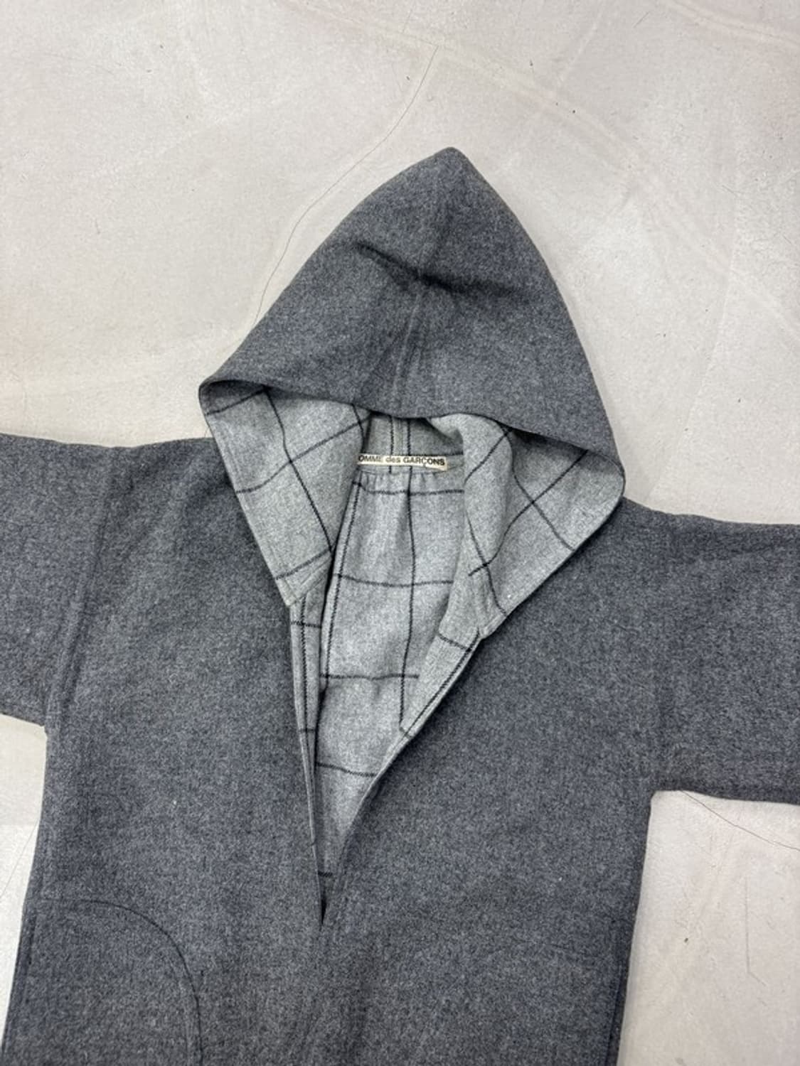 꼼데가르송 후드 코트 상품이미지2