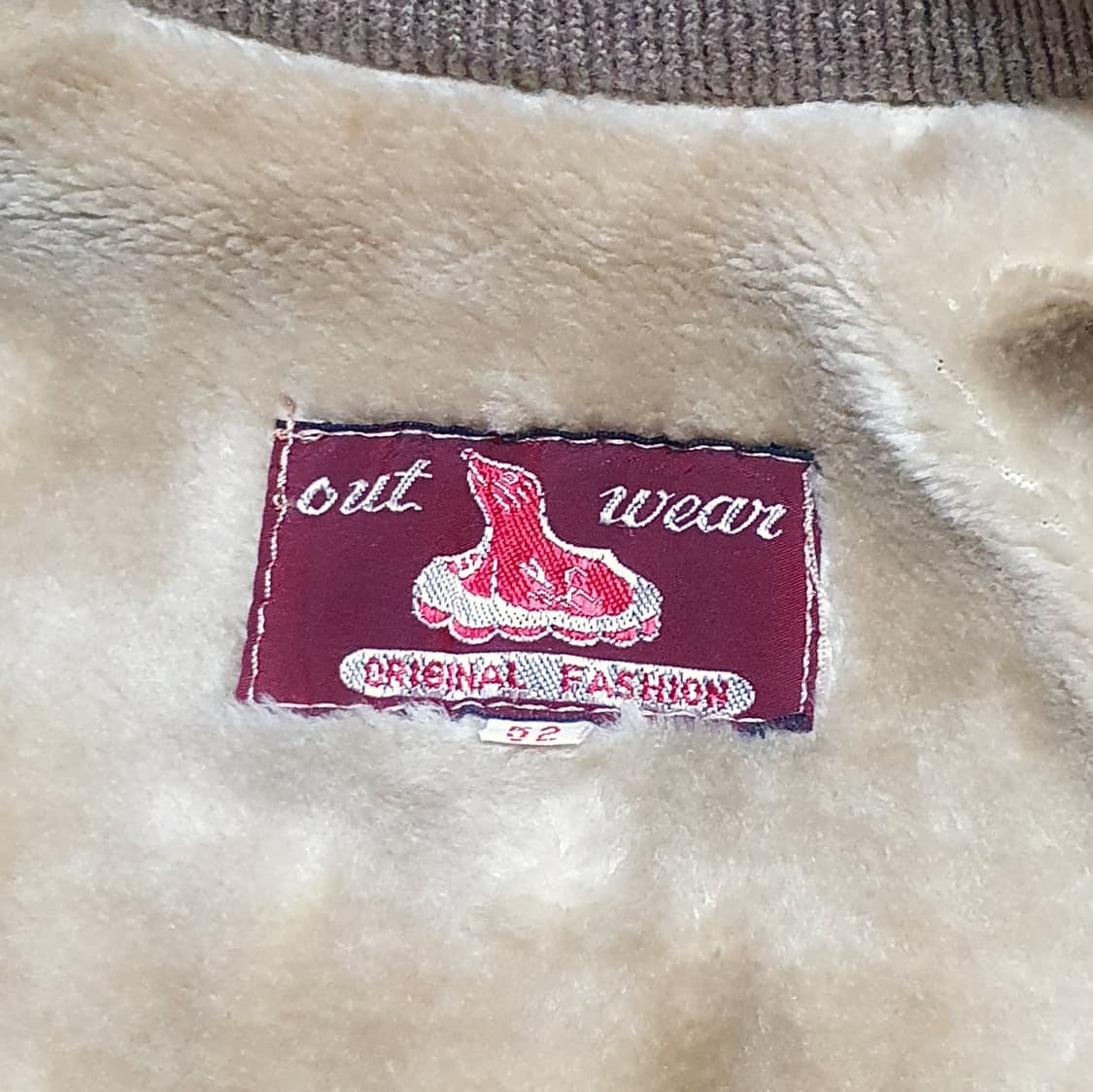 빈티지 스웨이드 블루종 쉐르파 봄버 국내 100 무스탕 상품이미지6