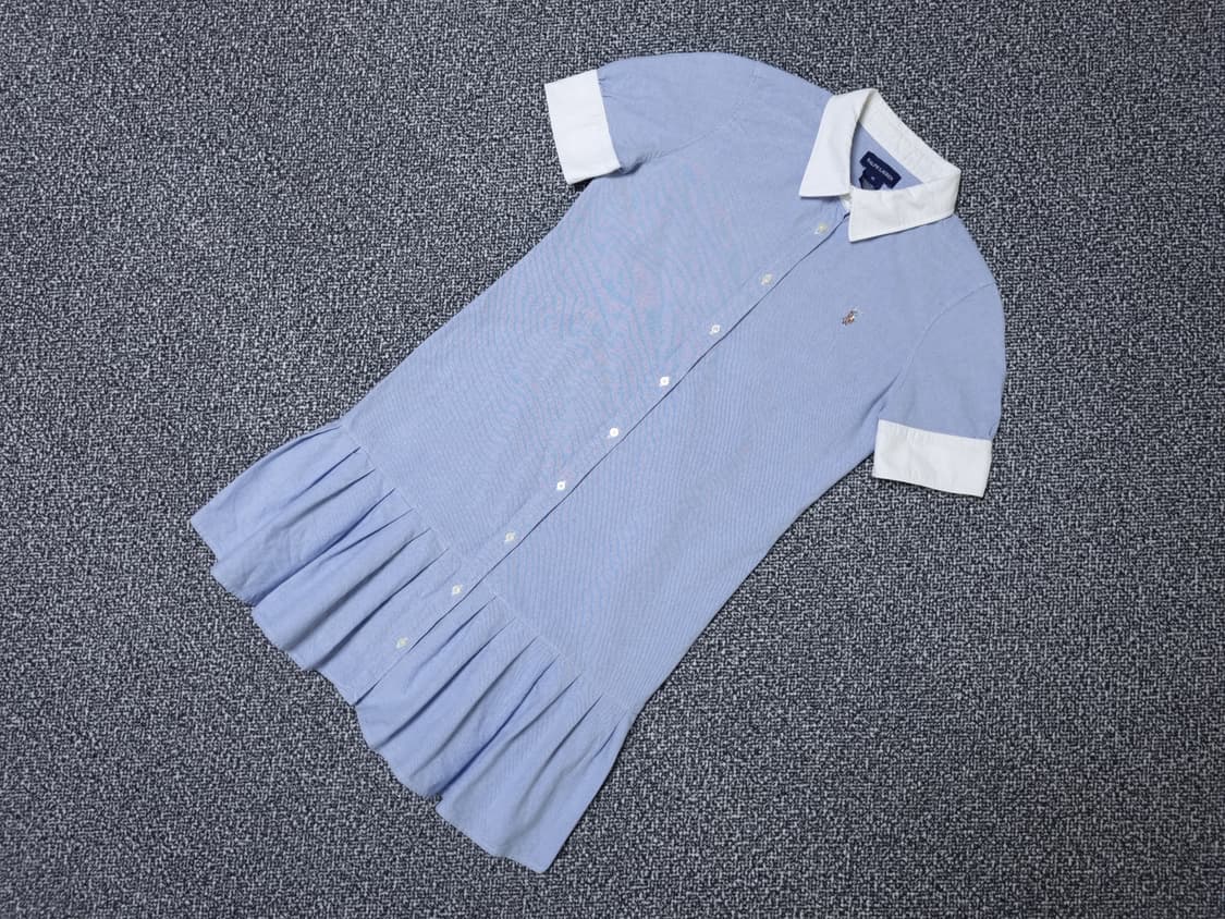 [무료배송][160]폴로 키즈 옥스포드 셔츠 원피스 상품이미지3