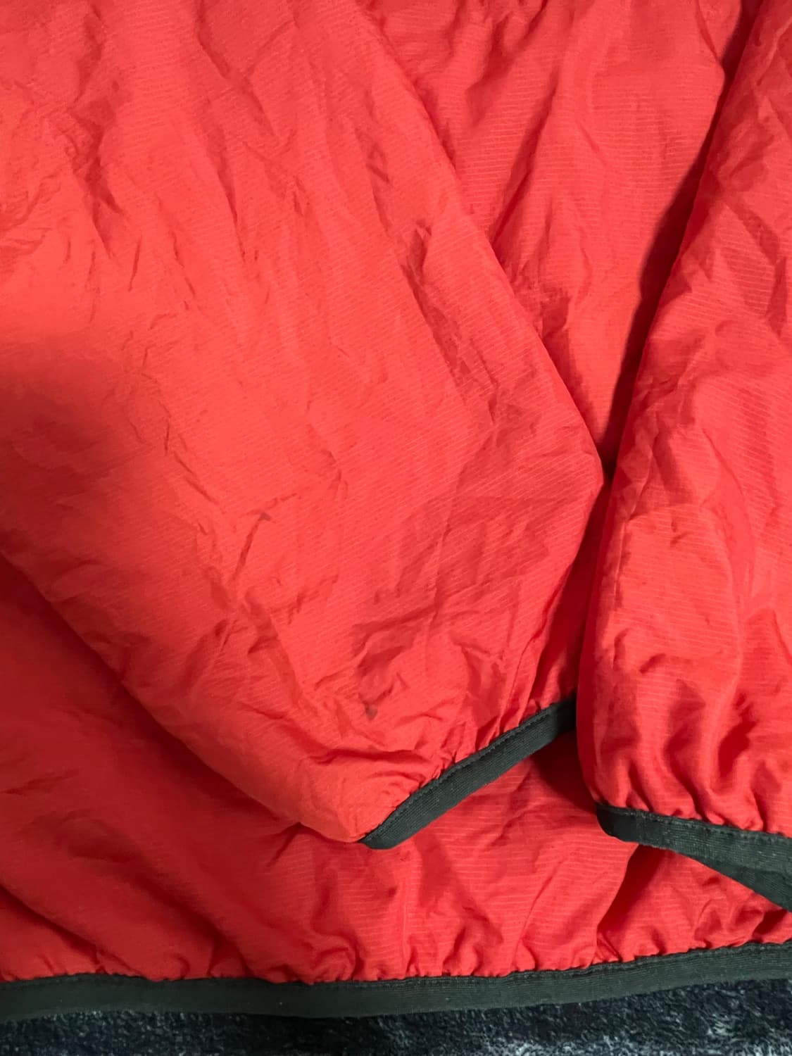 [S, 100] 파타고니아 빈티지 퍼프볼 풀오버 오렌지/카키 상품이미지7